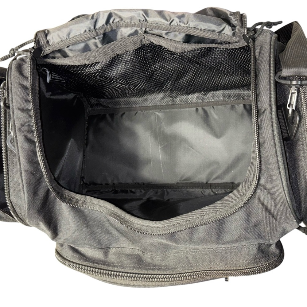 Highland Tactical Winchester Duffle Molle Webbing Squad Military Bag Black - Picture 10 of 10